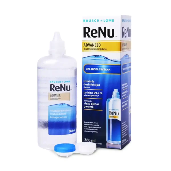 ReNu Advanced šķīdums lēcām ar uzlabotu tīrīšanu, 360ml - Image 2
