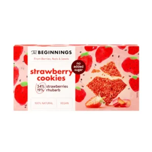 BEGINNINGS zemeņu cepumi, 70g
