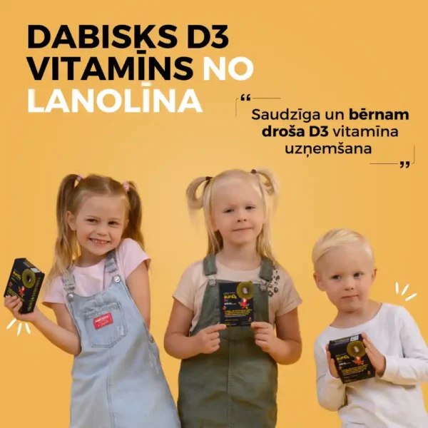 LYL sunD3 KID 600SV Izsmidzināms D vitamīns bērniem, 25ml - Image 3