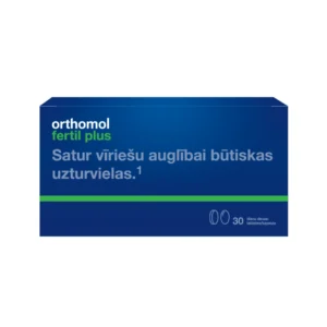 ORTHOMOL FERTIL PLUS vīrieša auglībai būtiskas uzturvielas, 30 dienu devas