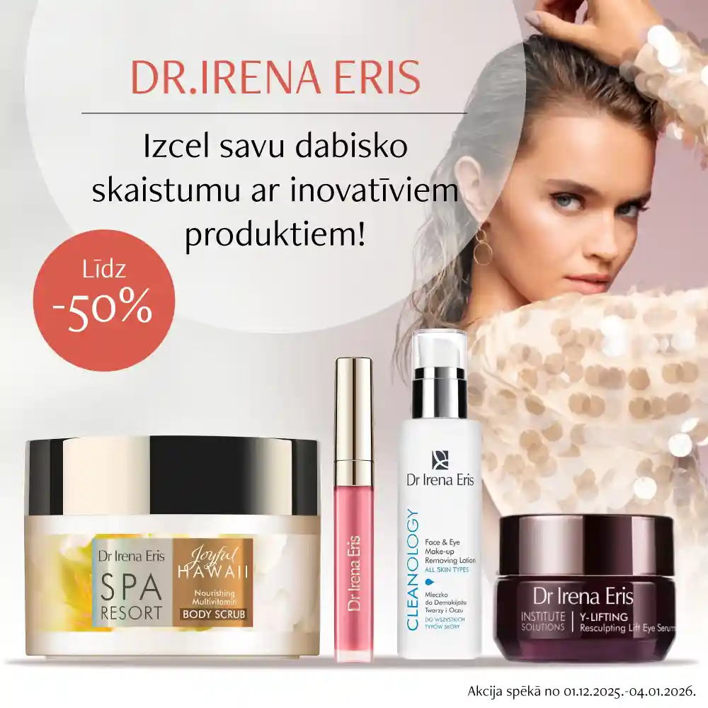 Inovatīva, kopjoša dekoratīvā kosmētika un sejas krēmi! Tagad ar atlaidi līdz pat -50%!