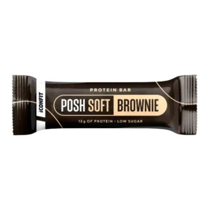 ICONFIT POSH SOFT Brownie proteīna batoniņš ar šokolādes garšu un saldinātāju, 40g