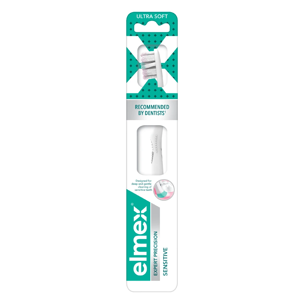 ELMEX EXPERT PRECISION SENSITIVE Ultra Soft īpaši mīksta zobu birste, 1 gab.
