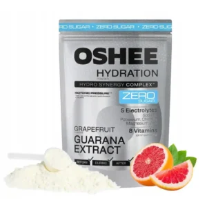 OSHEE HYDRATION ZERO pulveris Guarana, greipfrūtu, bez cukura, ar saldinātājiem, 630g
