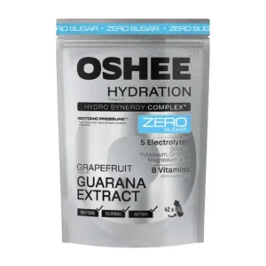 OSHEE HYDRATION ZERO pulveris Guarana, greipfrūtu, bez cukura, ar saldinātājiem, 630g