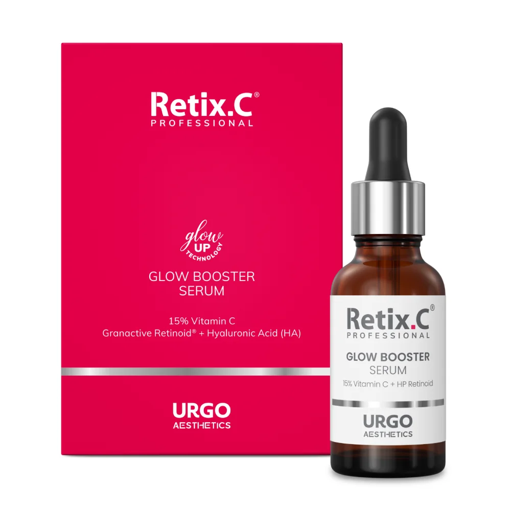RETIX.C PROFESSIONAL GLOW BOOSTER toni izlīdzinošs, balinošs serums, 30ml - Image 2