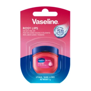 VASELINE LIP THERAPY ROSY lūpu balzams ilgstošai mitrināšanai, 7g