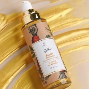 MAGRADA GOLDEN SHIMMER zeltainā mirdzuma gēls ar burkānu ekstraktu, 100 ml