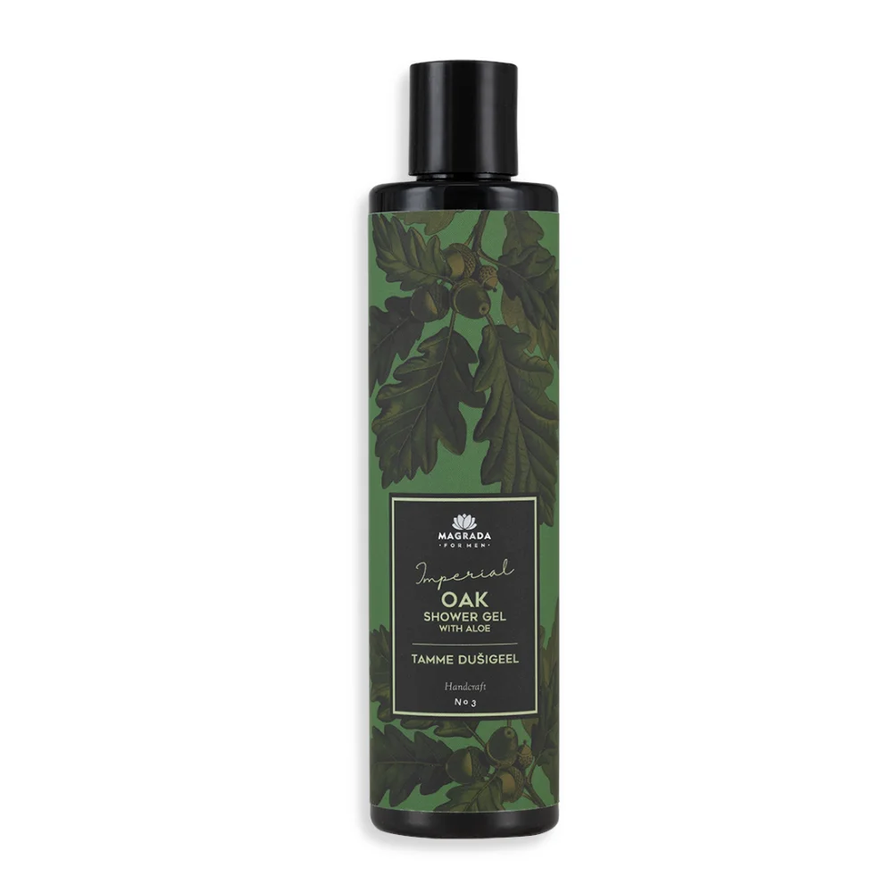 MAGRADA OAK dušas želeja ar ozola ekstraktu vīriešiem, 250 ml