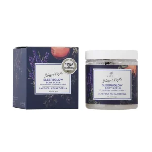 MAGRADA SLEEP & GLOW relaksējošs lavandas ķermeņa skrubis, 200 ml