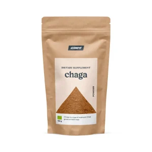 ICONFIT CHAGA bioloģisks čaga pulveris, 100g
