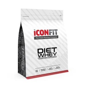 ICONFIT DIET WHEY diētiskais sūkalu proteīns - vaniļa, ar saldinātāju, 1000g