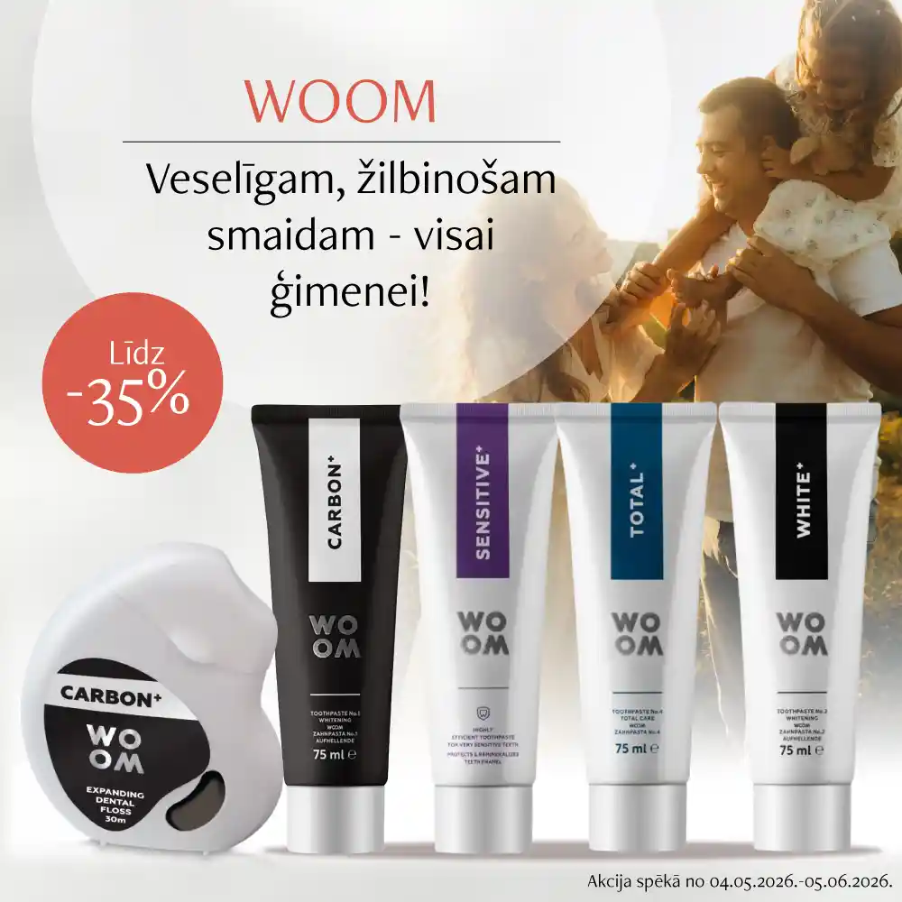 Woom produktiem atlaides līdz -35%